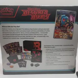 Pokemon Destined Rivals ETB Elite Trainer Box Sealed. small ding - Image 4