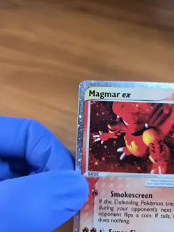 Magmar ex 100/109 Ruby and Sapphire UR Holo Pokemon VLP/NM - Image 4