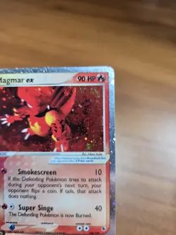 Magmar ex 100/109 Ruby and Sapphire UR Holo Pokemon VLP/NM - Image 5