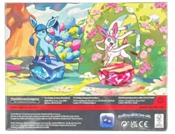 Pokemon Scarlet & Violet Prismatic Evolutions Mini Tin 8 Tin Display #PXC - Image 4