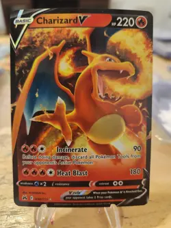 Pokemon Brilliant Stars 017/172 Charizard V Mint!! - Image 1