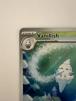 Pokemon TCG Sv: White Flare Vanillish 112/086 Illustration Rare Holo EN 90 HP - Image 3