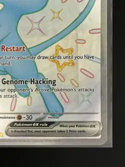 Pokemon 2024 Mew EX 216/091 Paldean Fates Holo Shiny Full Art - NEAR MINT - Image 5