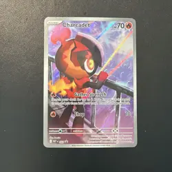 Pokemon CHARCADET MEP 022- Phantasmal Flames - ILLUSTRATION RARE PROMO - Sealed - Image 1