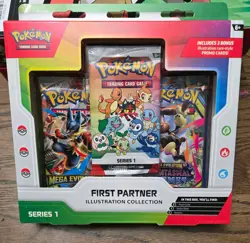 Pokemon TCG First Partner Illustration Collection Series 1 New Sealed - Image 1