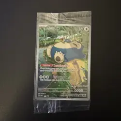 Snorlax 151 Pokemon Center Promo - 051 [Sealed] 🚨 Ships Same Day - Image 1