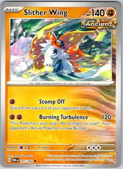 Slither Wing - 107/182 Near Mint SV04: Paradox Rift Pokemon Shipnow - Image 1