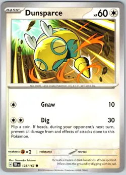 Dunsparce 128/162 Near Mint SV05: Temporal Forces Pokemon Shipnow - Image 1