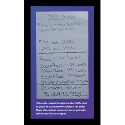 342 YuGiOh ALL Limited Edition Rare Super Ultra Secret Cards 1st Edition Cards - Image 3