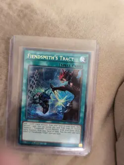 MP25-EN093 Fiendsmith's Tract Prismatic Secret Rare 1st Edition YuGiOh Card - Image 1