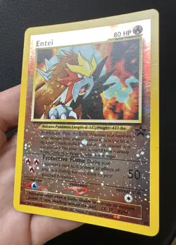 Entei - Wizards Black Star Promo #34 - 2001 - Pokemon Card - Image 2