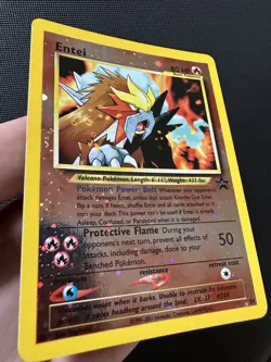 Entei - Wizards Black Star Promo #34 - 2001 - Pokemon Card - Image 3