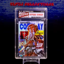 Asuna Waifu Card Serial #11/25 LIMITED RELEASE Encased Custom Holo SLAB SAO - Image 1