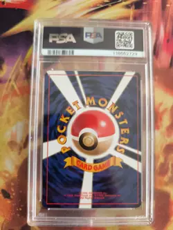 Pokemon Card Brock's Training Method Leaders Stad Japanese Gym heroes 1998 PSA 8 - Image 5