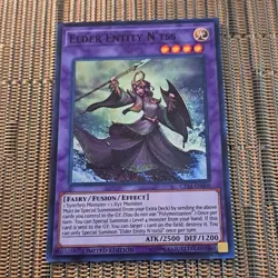 1996 Yu-Gi-Oh! Limited Edition Elder Entity N'tss Card CT14-EN009 Super Rare - Image 2