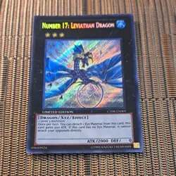 Yu-Gi-Oh! Limited Edition Number 17 Leviathan Dragon Card CT08-EN001 Secret Rare - Image 3