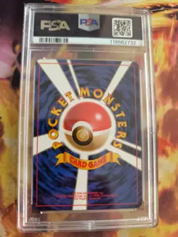 Pokemon Card Pewter City Gym Leaders Stadium Japanese Gym heroes 1998 PSA 8 - Image 5