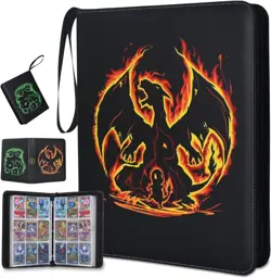 Waterproof Card Binder Holder with 50 Sleeves - Ideal for Young Collectors - Image 3
