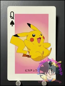 Pikachu Pokemon Card Playing Card TCG Rare Japanese Nintendo Made in JAPAN - Image 1