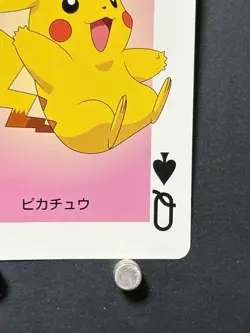 Pikachu Pokemon Card Playing Card TCG Rare Japanese Nintendo Made in JAPAN - Image 4