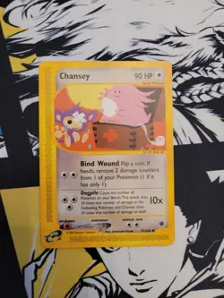Chansey 72/165 Expedition Pokemon TCG Card - NM - Image 1