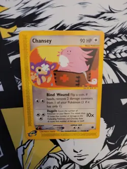 Chansey 72/165 Expedition Pokemon TCG Card - NM - Image 2