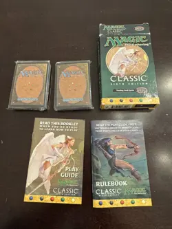 Magic The Gathering Classic Sixth Edition Box w/ Cards still Sealed in Plastic!! - Image 1