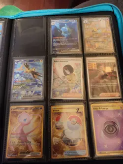 pokemon 151 binder collection cards are in excellent condition - Image 1