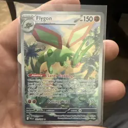 Flygon 101/094 Phantasmal Flames Illustration Rare Holo Pokemon TCG Card - Image 1