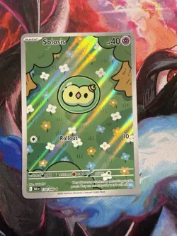 Pokemon TCG Solosis Illustration Rare Black Bolt, English Edition, Card 118/086 - Image 1
