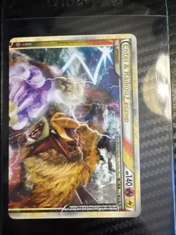 Entei & Raikou Legend (top) 90/95 Ultra Rare Unleashed Pokemon Card - Image 1