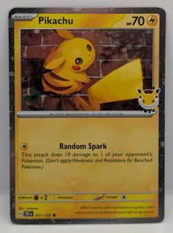Pikachu (Pokemon Day 2026) 051/162 Miscellaneous Cards & Products Holo NM - Image 1