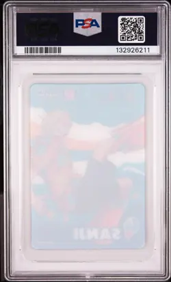 2025 ONE PIECE X BASKIN ROBBINS ONE PIECE CAMPAIGN COLLECTION CARDS SANJI PSA 10 - Image 2