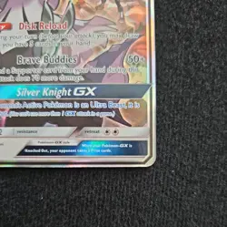 Pokemon TCG Silvally GX Cosmic Eclipse Holo Ultra Rare Card 184/236 - Image 3