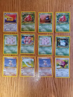 Vintage Pokemon Non English Lot Of 50+ Cards Heavy Played Multiple Sets - Image 3