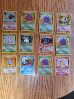 Vintage Pokemon Non English Lot Of 50+ Cards Heavy Played Multiple Sets - Image 4