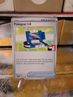 Pokegear 3.0 Pokemon Prize Pack Series 3 Promo Pokemon Card NM/LP Play Stamp - Image 1