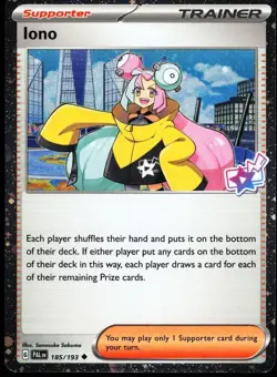 Iono - (Cosmo Foil) Promo Miscellaneous Cards & Products 185/193 MP - Image 1