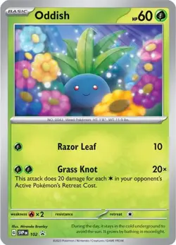 Oddish Promo SV: Scarlet & Violet Promo Cards 102 LP - Image 1