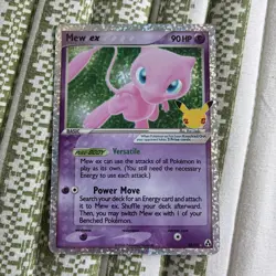 Pokemon Card - Mew ex Celebrations Classic Collection 88/92 Holo - Image 1