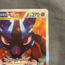 Lucario VSTAR SWSH291 SWSH: Sword & Shield Promo Cards Holo NM - Image 3