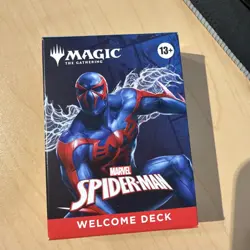 New Magic Gathering Marvel Spider-Man 2099 Welcome Deck Starter Blue NYCC 2025 - Image 1