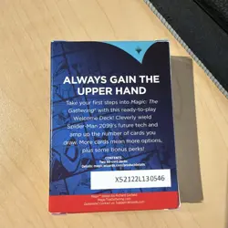New Magic Gathering Marvel Spider-Man 2099 Welcome Deck Starter Blue NYCC 2025 - Image 4
