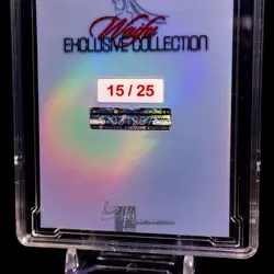 Asuna Waifu Card Serial #15/25 LIMITED RELEASE Encased Custom Holo SLAB SAO - Image 4