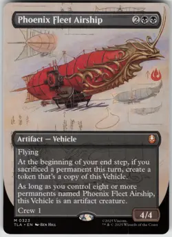 MTG Phoenix Fleet Airship Borderless NM Avatar: The Last Airbender Magic 323 - Image 1