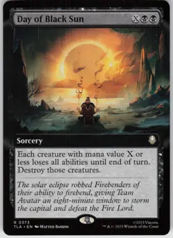 MTG Day of Black Sun (Extended Art) NM Avatar: The Last Airbender Magic 373 - Image 1