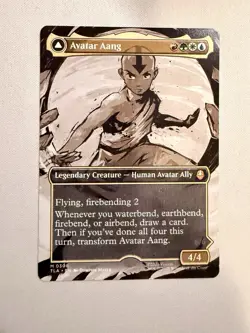 Avatar Aang (TLA 0308) (Borderless) Avatar: The Last Airbender Regular, MTG - Image 3