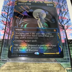 Force of Will *FOIL* - NM - Secrets of Strixhaven Mystical Archives MTG SOA 19 - Image 5