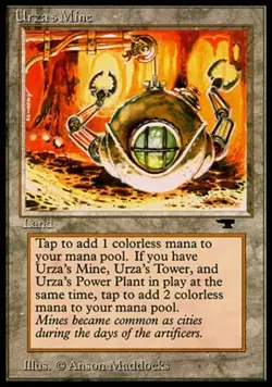 Urza's Mine (Clawed Sphere) - Antiquities - Light Play (LP) - Image 1