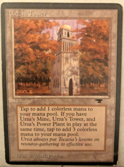 Urza's Tower (Forest) x1 1x Antiquities MP MTG - Image 1
